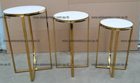 LUX Halo Round Plinth - Ani Events